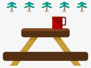 Picnic Table Clipart Illustration Png