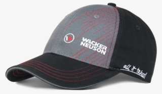 Baseballcap Black With Red Stripes