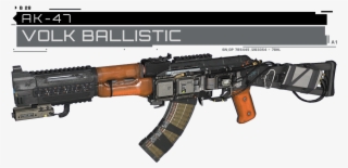 Replaces Ak-47 With Volk From Call Of Duty Infinite