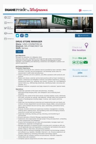 Job Objectives