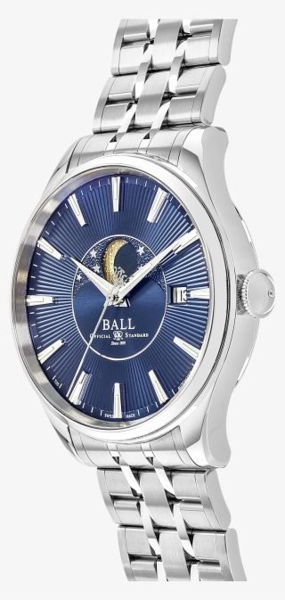 Trainmaster Moon Phase Stainless Steel Automatic