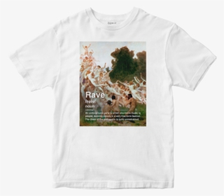 Rave By Bouguereau Tee