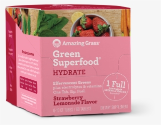 Effervescent Hydrate Strawberry Lemonade