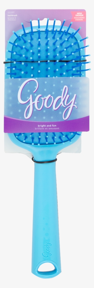 Goody Bright Boost Paddle Hair Brush, Assorted Colors,