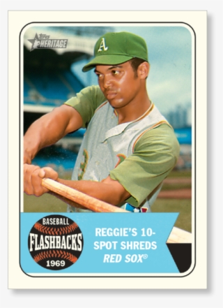 Reggie Jackson 2018 Topps Heritage Baseball Baseball