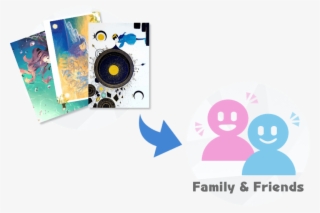 ¡comparte Tu Arte Con Tus Amigos Y Familiares
