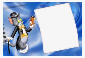 Tom And Jerry Frame Wallpaper For Desktop - Tom And Jerry Background Design Png