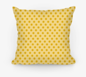 Yellow Polka Dot Pattern Pillow - Malene Birger Grinolas Tote Red