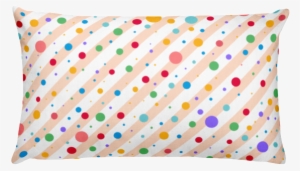 Multi Colored Polka Dots And Stripe Pattern Premium - Dot Grid Notebook: Colorful Dot Design