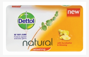 Dettol Natural Soap Refreshing 175g