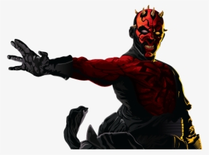 I Liked The Look Of Darth Maul Without The Textures, - Spider-man