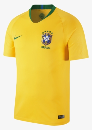 Nike Brazil 2018/19 Home Jersey, Supporter - T Shirt Brazil 2018