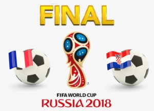 Fifa World Cup 2018 Final Match France Vs Croatia Png - World Cup 2018 Final France Vs Croatia