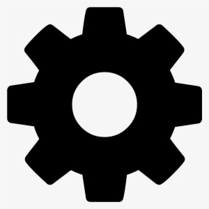 cogs vector transparent - bootstrap gear icon
