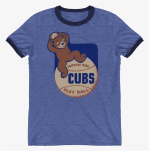 Vintage Chicago Cubs Tee - Shotgunwillies Conway T Shirt On An Amazing Heather