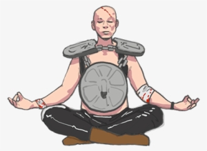 Meditatingguy - Sitting
