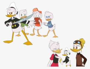 Donald Is A Very Protective Uncle Also I'd Like - Donald And Della Duck