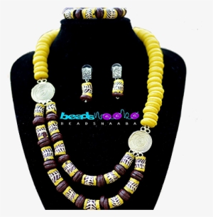 Jewelry Set Made With Local Beads - Earrings