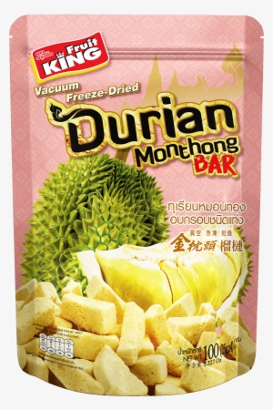 Freeze-dried Monthong Durian Bar - Fruit King Freeze Dried Mango, 1.8 Oz