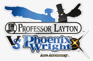Phoenix Wright Logo Png - Professor Layton Vs Phoenix Wright Logo