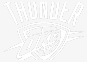 Spectacular Inspiration Okc Thunder Logo Black And - Oklahoma City Thunder Black