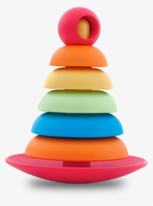 Bioplastic Stacker Toy From Kidly - Childrens Toys Transparent