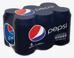 Pepsi Can Pack - 6 Pack Shrink Wrap