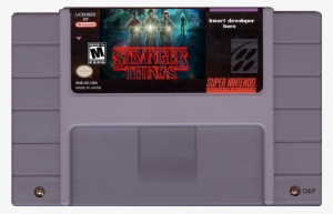Licensed By Insert Devoloper Here Super Nintendo Made - Stranger Things Nes Game