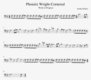 Phoenix Wright-cornered Sheet Music Composed By Jordan - Bts Singularity Sheet Music