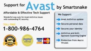 Smart & Instant Support For Avast Antivirus
