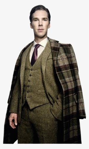 Benedict Cumberbatch // Png - Benedict Cumberbatch Tweed Suit