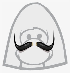 Artist Mustache - Club Penguin Mustache