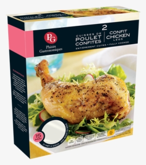 Confit Meats ▷ Confit Chicken Legs ▷ 550 G - Cuisse De Poulet Confit