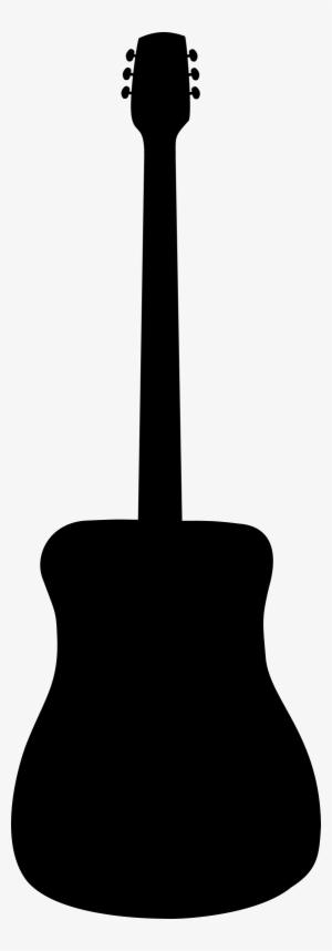 This Free Icons Png Design Of Acoustic Guitar Silhouette
