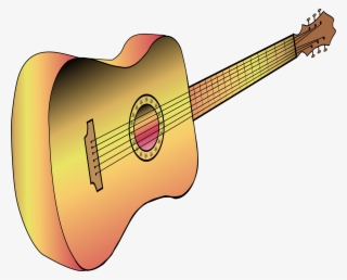 Free Vector Guitar Profile Clip Art - Guitar Clip Art