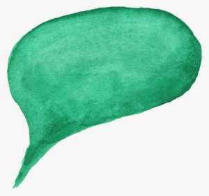 Free Download - Watercolour Speech Bubble Png