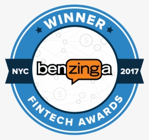 Download Web Winner Badge - Benzinga Global Fintech Awards