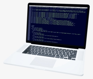 Laptop With Code On The Screen - Web Design