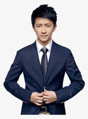 Navy Blue Suit Png - Male In Suit Png