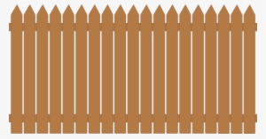 Wooden Fence Hd Clip Art At Clker - Clip Art