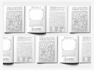 Children's Worship Bulletins