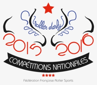Logo Championnat De France 2015-2016 De Roller Derby