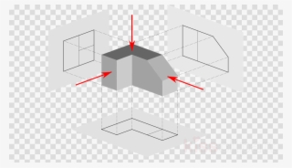 First Angle Projection Clipart Orthographic Projection