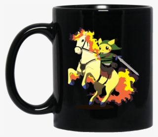 Pika Hero On Fire Horse Pokemon Mug