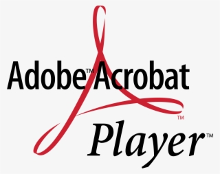 Adobe Acrobat Player Logo Png Transparent