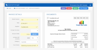 New Invoice Slide
