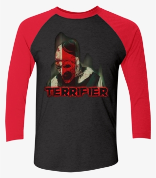 Terrifier Red Alert Baseball T-shirt