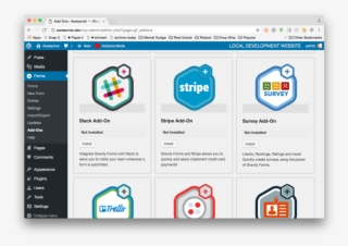 Gravity Forms Stripe Add-on