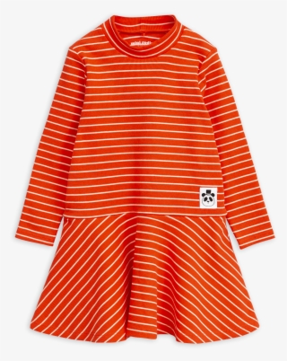 Stripe Rib Turtleneck