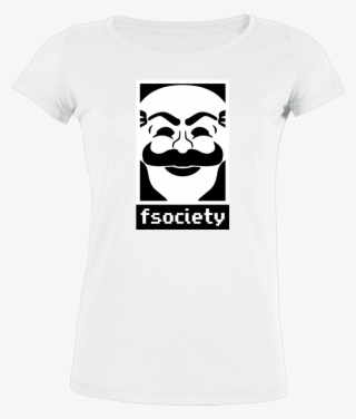 Lennart Fsociety T-shirt Stella Loves Girlie Weiß